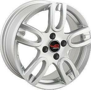Replica GM44 5.5x14 4x100 ET 49 Dia 56.6 silver