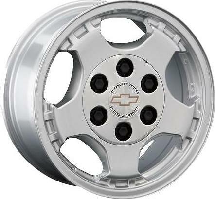 Replica GM6 7x16 6x139.7 ET 31 Dia 78.1 silver