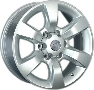 Replica GN61 7x16 6x139.7 ET 33 Dia 100.1 silver