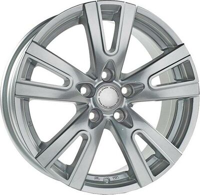 Replica H-CH55 7x17 5x105 ET 42 Dia 56.6 silver