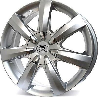 Replica FR7711 7x17 5x114.3 ET 55 Dia 64.1 silver