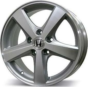 Replica H1 6.5x15 5x114.3 ET 55 Dia 64.1 silver