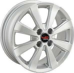 Replica Ki46 6x16 5x114.3 ET 51 Dia 67 silver