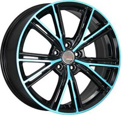 Replica Concept-LR504 8x20 5x108 ET 45 Dia 63.3 BK+BL