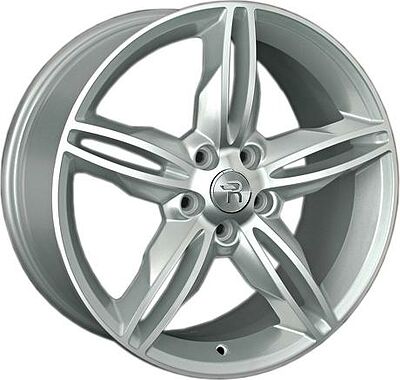 Replica LR50 8x18 5x108 ET 55 Dia 63.3 silver
