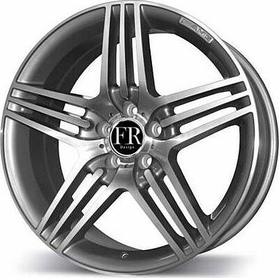 Replica FR202 8x17 5x112 ET 35 Dia 66.6 графит