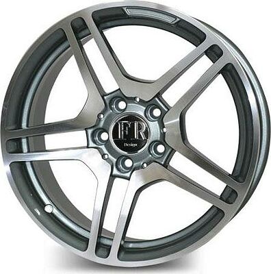 Replica FR5010 8x17 5x112 ET 35 Dia 66.6 M/GRA