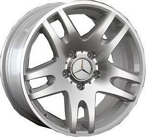 Replica MB23 7x15 5x112 ET 37 Dia 66.5 silver