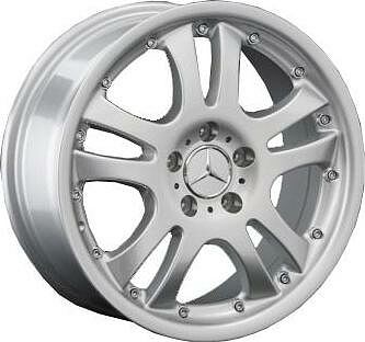 Replica MB38 7x16 5x112 ET 33 Dia 66.6 silver