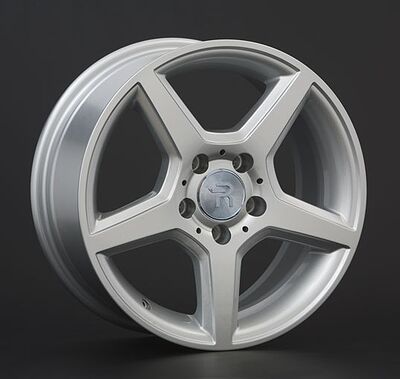 Replica MB46 7.5x17 5x112 ET 42 Dia 66.6 silver