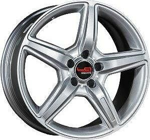 Replica MB65 7.5x17 5x112 ET 37 Dia 66.6 silver