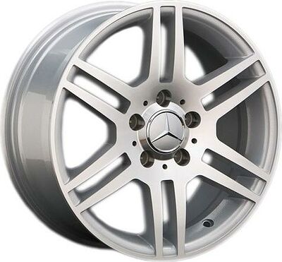 Replica MB66 7x16 5x112 ET 37 Dia 66.6 silver