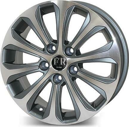 Replica FR5004 6.5x16 5x114.3 ET 40 Dia 66.1 M/GRA