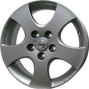 Replica NI1 6x16 5x114.3 ET 40 Dia 66.1 silver