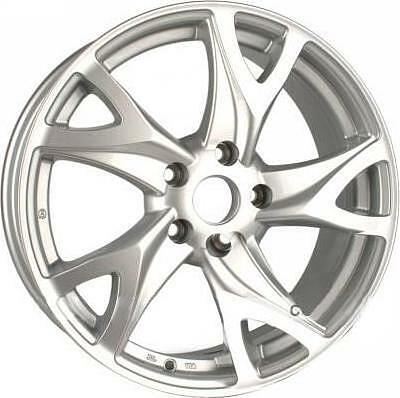 Nissan NI73 7x17 6x114.3 ET 30 Dia 66.1 silver