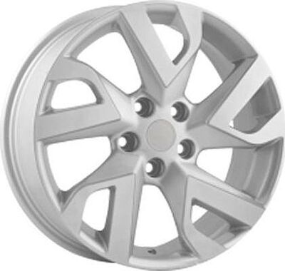 Replica Ni80 7x17 5x114.3 ET 45 Dia 66.1 silver