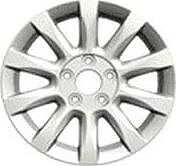 Replica NS12 6.5x16 5x114.3 ET 50 Dia 66.1 silver