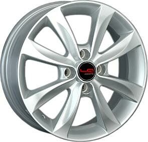 Replica NS126 5.5x15 4x100 ET 45 Dia 60.1 silver