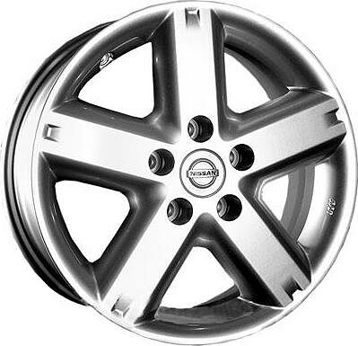 Replica NS14 7x16 5x114.3 ET 40 Dia 66.1 silver