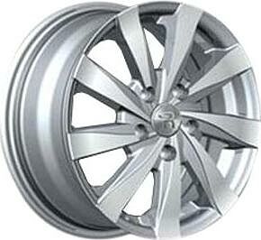 Replica NS169 6x15 4x100 ET 50 Dia 65.1 silver
