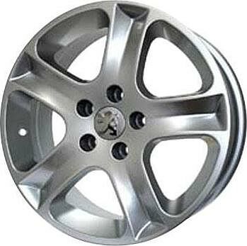 Replica BK-070 7x16 5x108 ET 39 Dia 65.1 silver