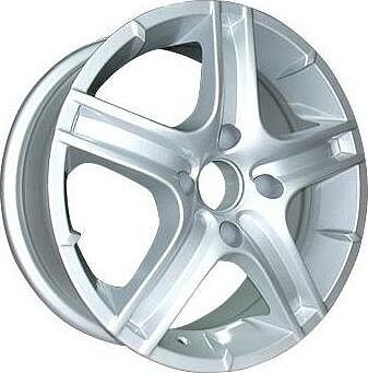 Replica PE2 7.5x17 4x108 ET 25 Dia 65.1 silver