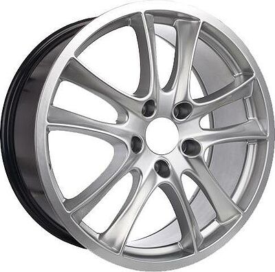 Replica PO505 9x19 5x130 ET 60 Dia 71.6 Silver