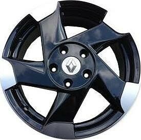 Replica RE5 6.5x16 5x114.3 ET 50 Dia 66.1 BFP