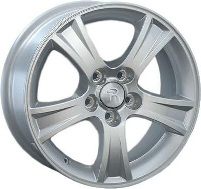 Replica ST10 6x15 5x100 ET 38 Dia 57 silver