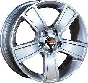 Replica SK17 6x15 5x100 ET 43 Dia 57.1 silver