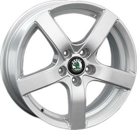 Skoda SK19 6x15 5x100 ET 43 Dia 57.1 s