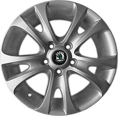 Replica SK42 6.5x16 5x112 ET 46 Dia 57.1 silver