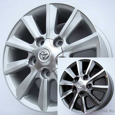 Replica A-1104/848 8.5x20 5x150 ET 40 Dia 110.1 хром