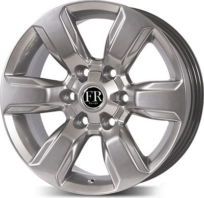 Replica FR6045 7.5x17 6x139.7 ET 25 Dia 106.2 Silver