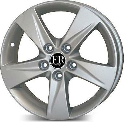 Replica FR608 7.5x17 6x139.7 ET 25 Dia 106.5 silver