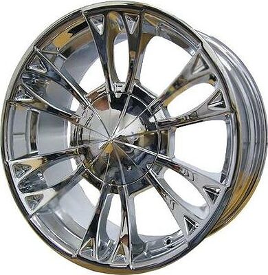 Replica FR615 8x18 5x150 ET 10 Dia 110.5 Chrome