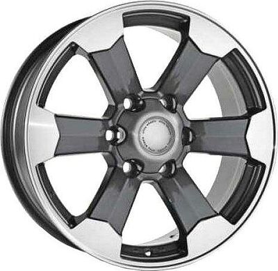 Toyota H-TO69 7.5x18 6x139.7 ET 25 Dia 106.1 silver