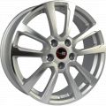 Replica TY160 6.5x16 5x114.3 ET 45 Dia 60.1 silver