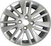 Replica TY178 5.5x15 4x100 ET 45 Dia 54.1 silver