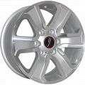 Replica TY188 7.5x18 6x139.7 ET 25 Dia 106.1 silver