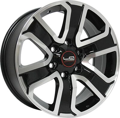 Replica TY188 7.5x18 6x139.7 ET 25 Dia 106.1 BKFP