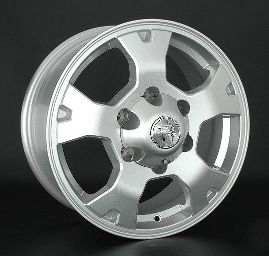 Replica TY191 7.5x17 6x139.7 ET 30 Dia 106.1 silver