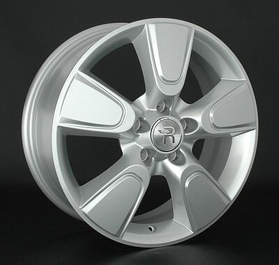 Replica TY216 6.5x17 5x114.3 ET 45 Dia 60.1 silver