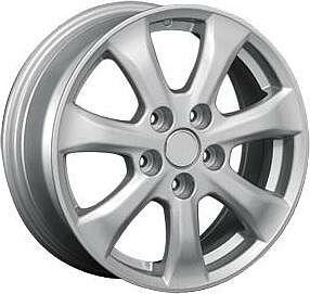 Replica TY30 6.5x16 5x114.3 ET 45 Dia 60.1 silver