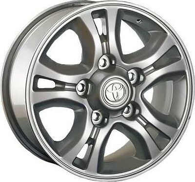 Replica TY4 8x18 5x150 ET 60 Dia 110.5 хром