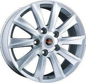 Replica TY43 8.5x20 5x150 ET 60 Dia 110.1 silver