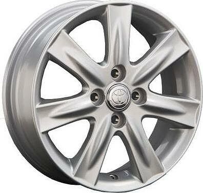 Replica TY51 6x15 4x100 ET 45 Dia 54.1 silver