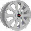 Replica TY75 6.5x16 5x114.3 ET 45 Dia 60.1 серебро