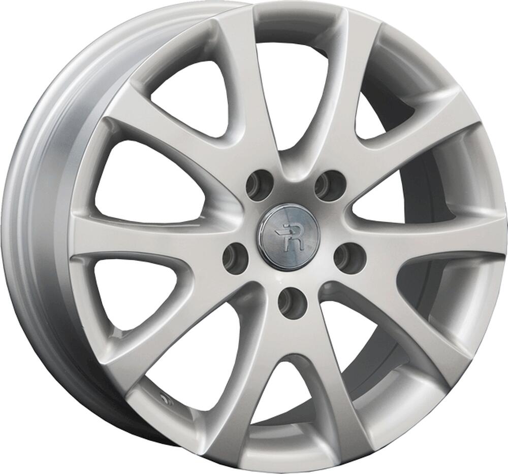 Replica VW22 7.5x17 5x130 ET 50 Dia 71.6 silver