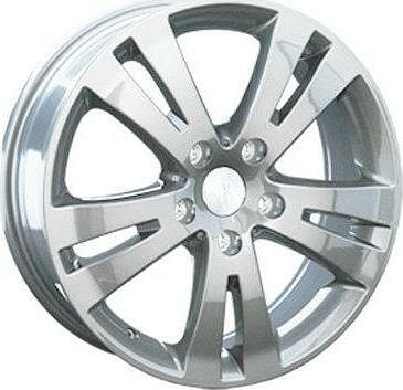 Replica VW65 7x17 5x120 ET 55 Dia 65.1 silver